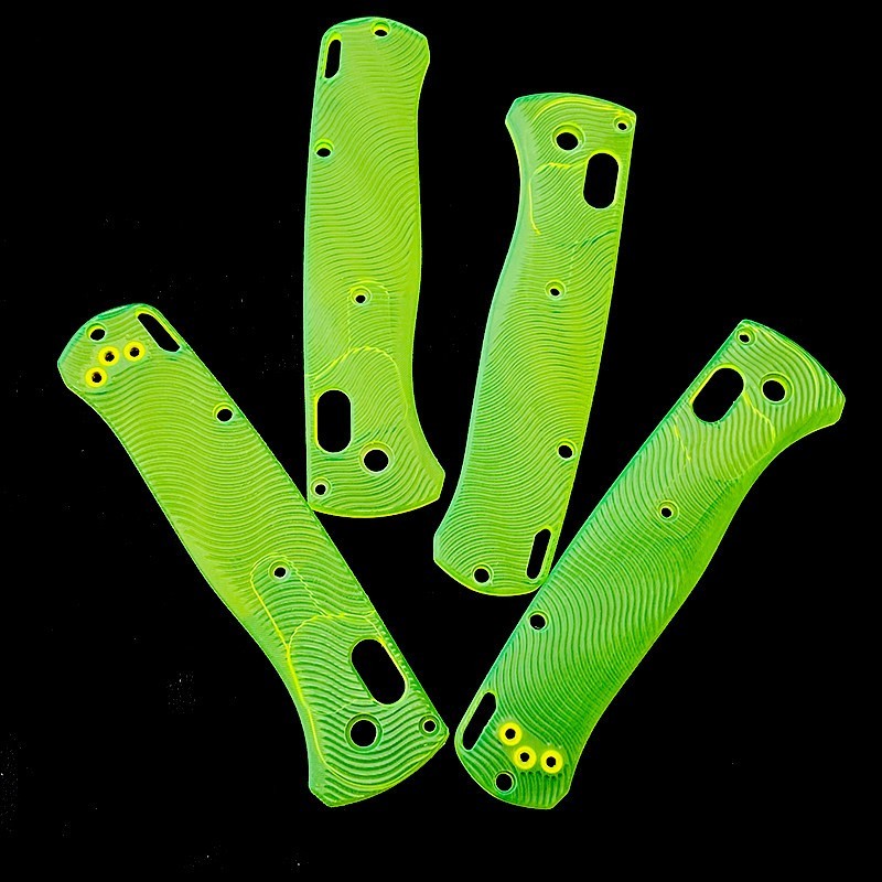 Clear Acrylic Handle Scales for Benchmade Bugout 535 Knife DIY Replacement