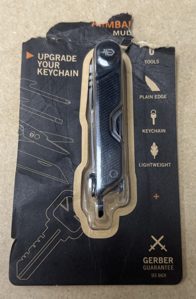 Gerber Armbar Mini Multi Tool 6 Tools In One 1.3 OZ