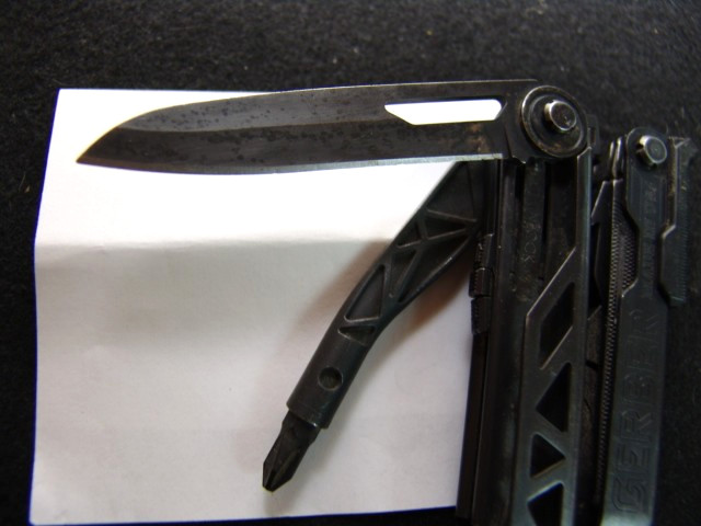 GERBER–CENTER DRIVE–MULTI PLIER–w/ BITS–GERBER CASE-EXCELLENT-MILITARY–MINT