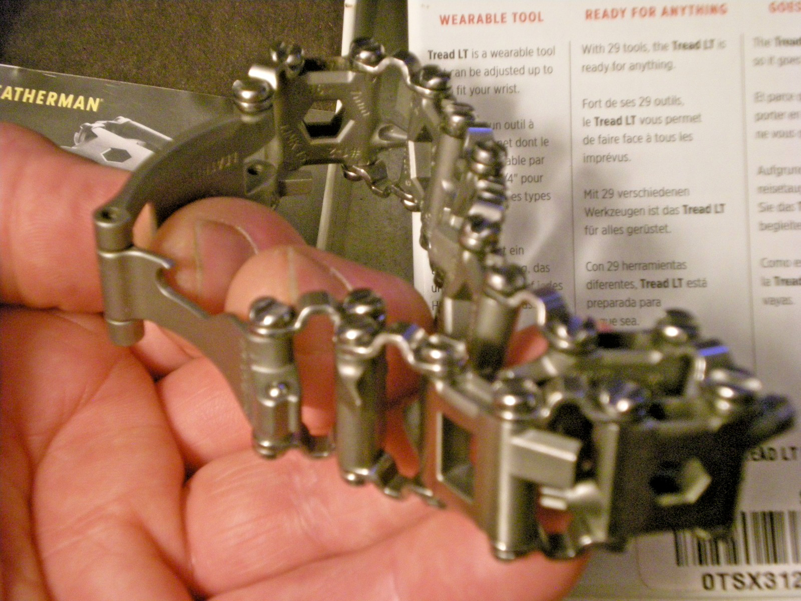 Leatherman Tread LT Stainless Model 307654 Authentic