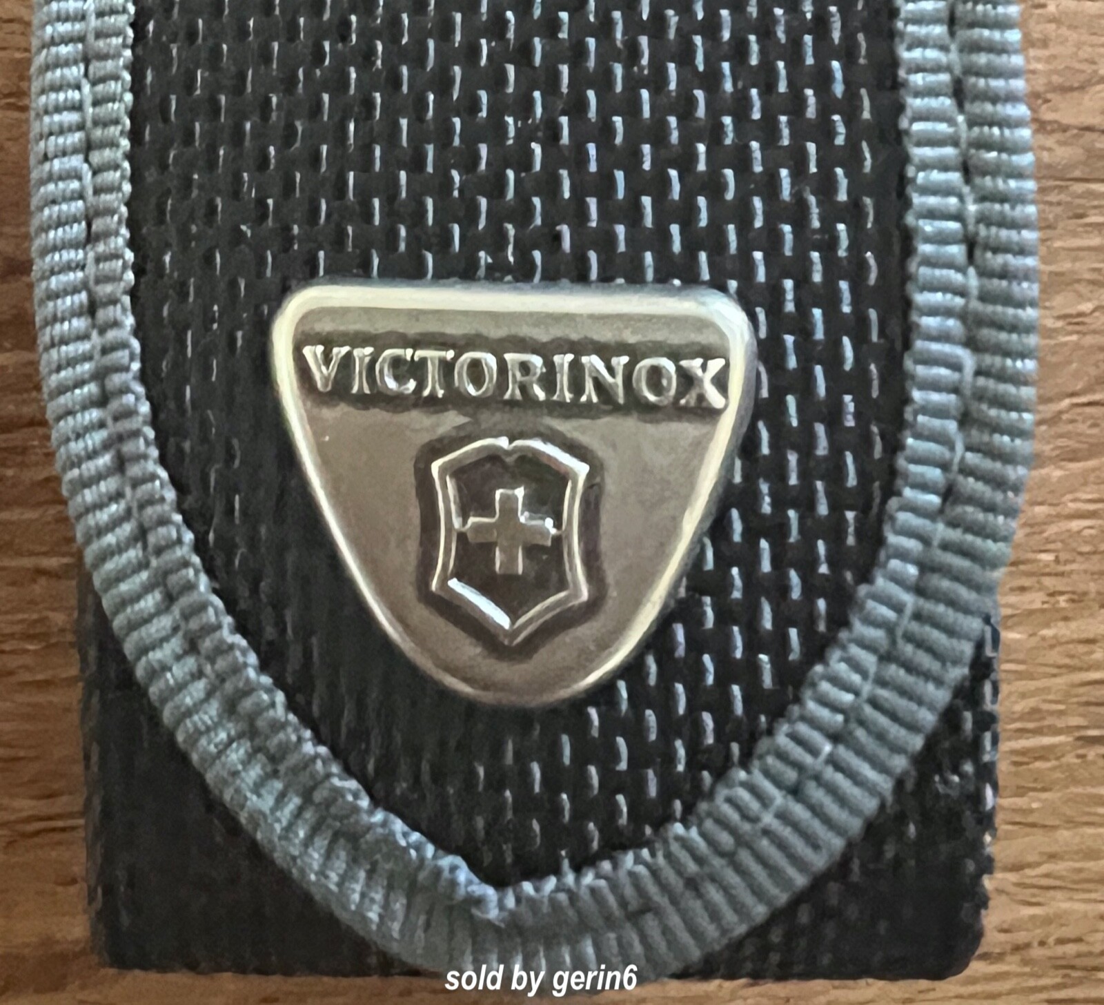 Swiss Army Black Nylon Belt Pouch for SwissTool Victorinox 4.0823.N New