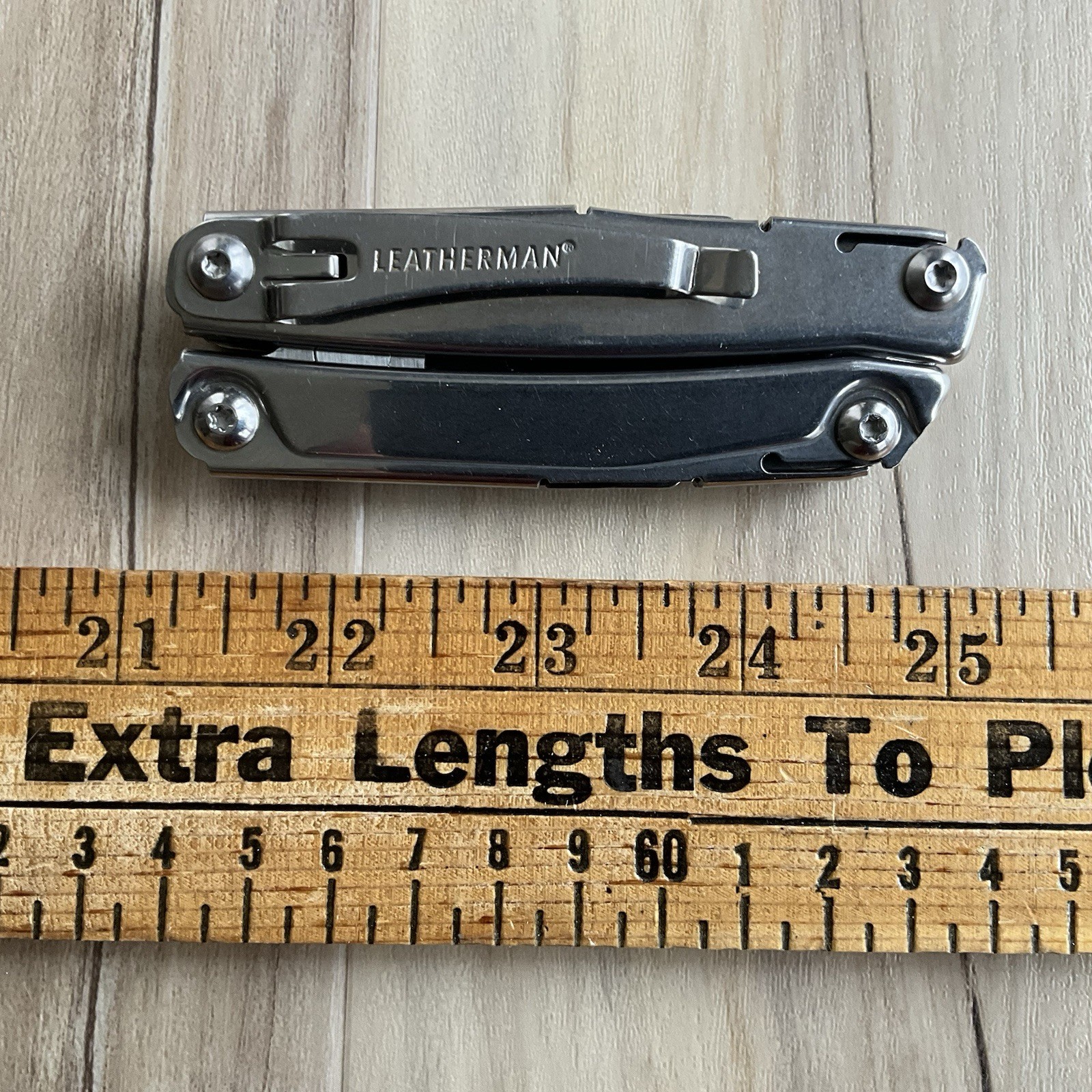 Leatherman Rev Multi Tool W Belt Clip Date Code 0820 (Aug 2020) Good Condition