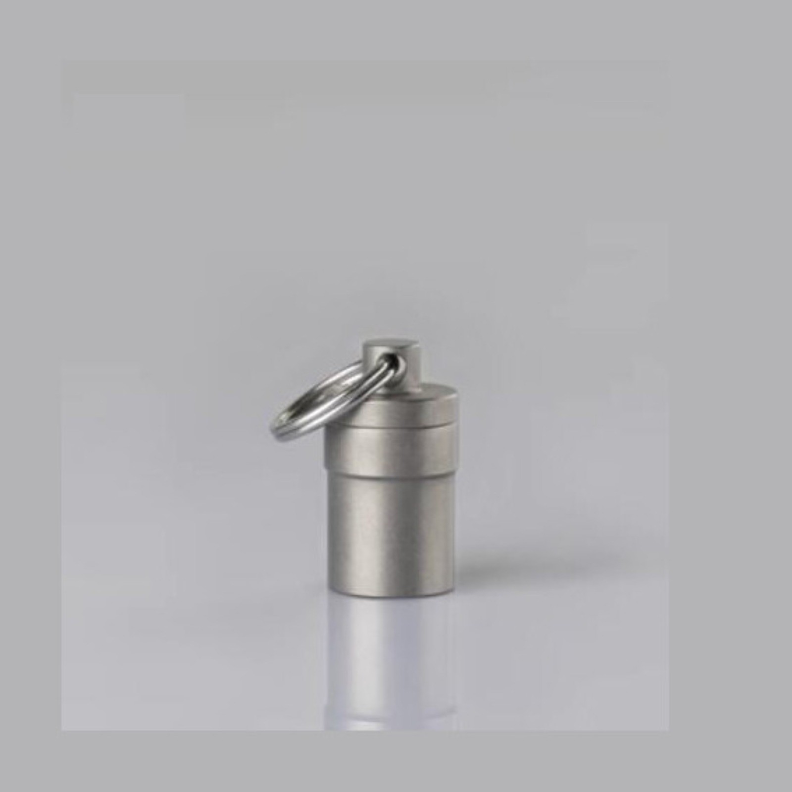 EDC Titanium Alloy Waterproof Case Pendant Box Sealed Medicine Bottle Storage
