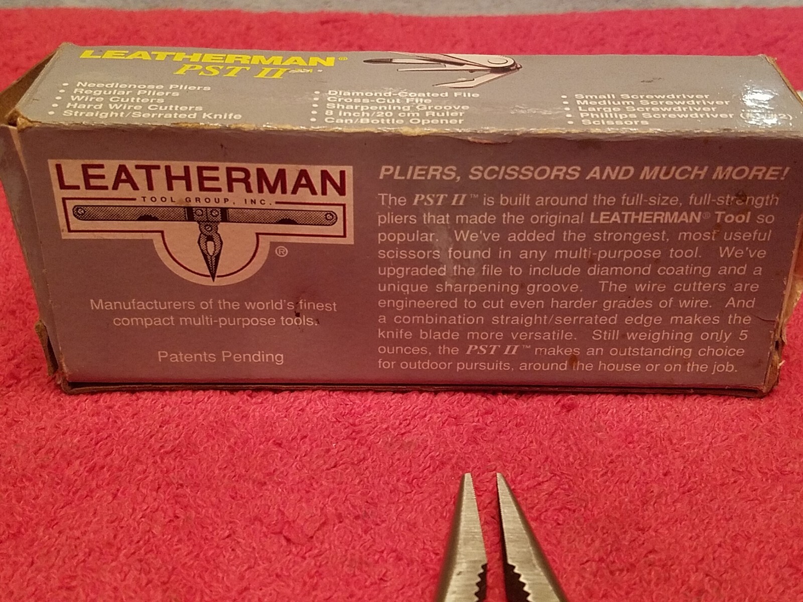 Leatherman PST II Pocket Survival Tool Multitool / Leatherman PST2 NOS VTG USA
