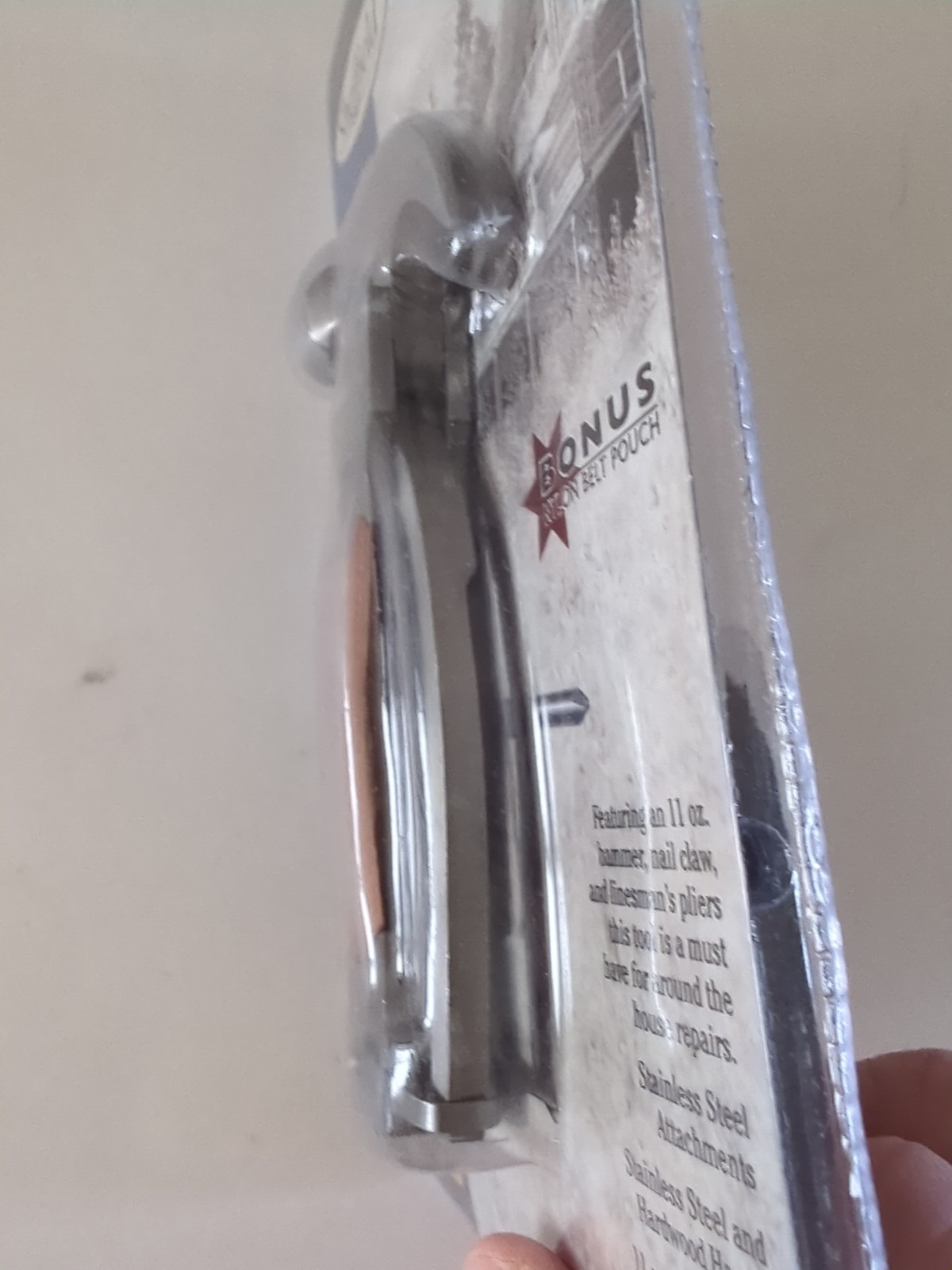 Sheffield THE HAMMER 14-in-1 Multitool Knife Pliers Screwdriver Wire Cutter Claw