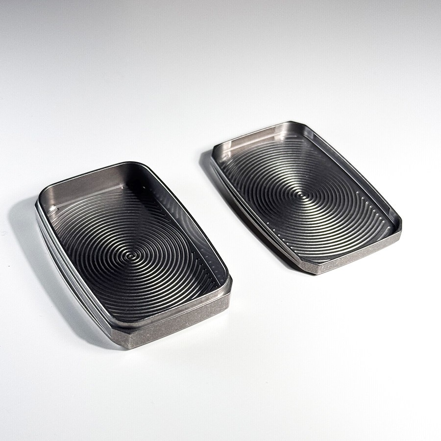 TC21 Titanium Alloy EDC Tool Storage Box 55x38x12mm