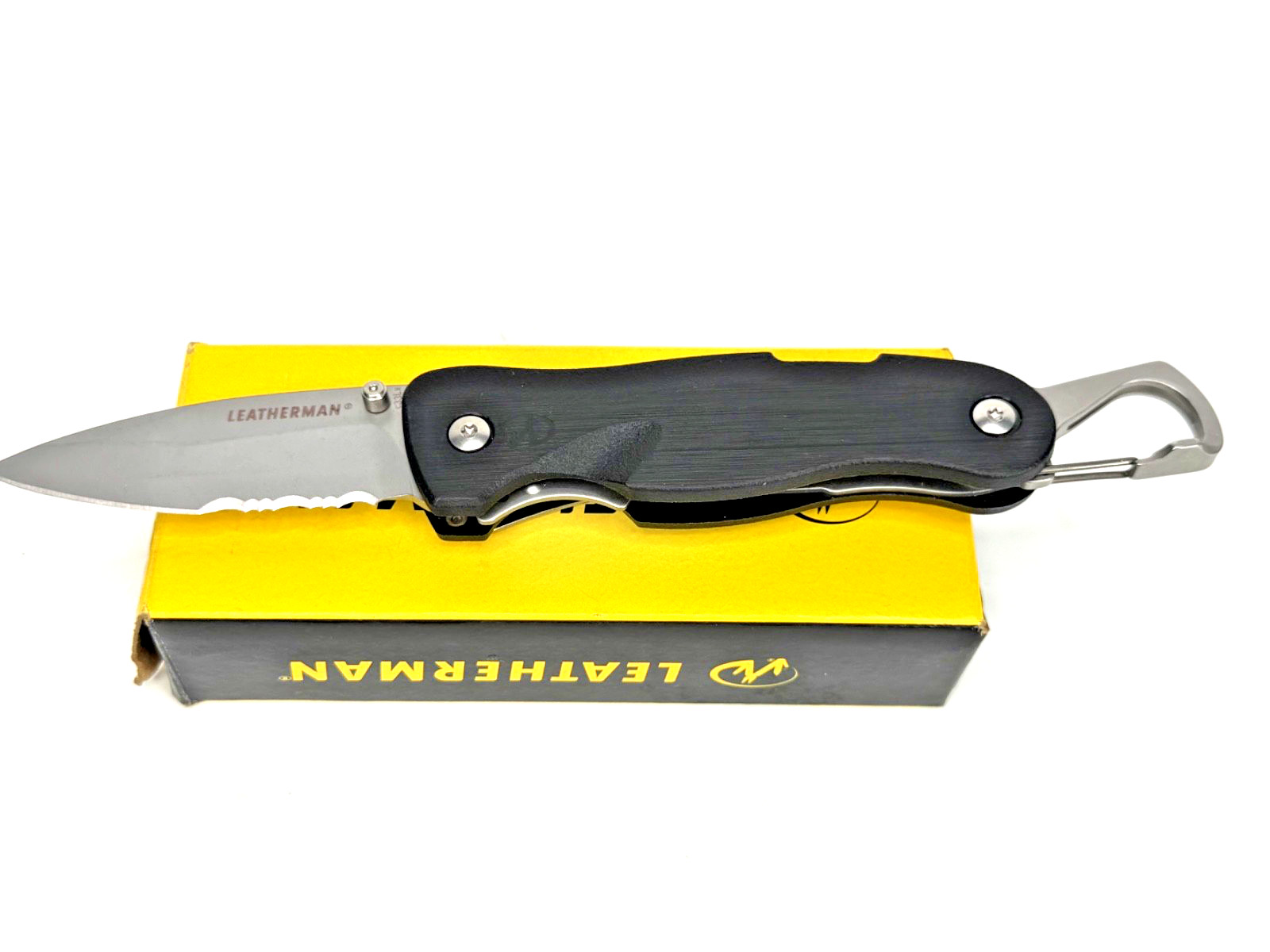 Leatherman Crater C33LX Knife with 2.6 Inch 420HC Stainless Combo Blade New