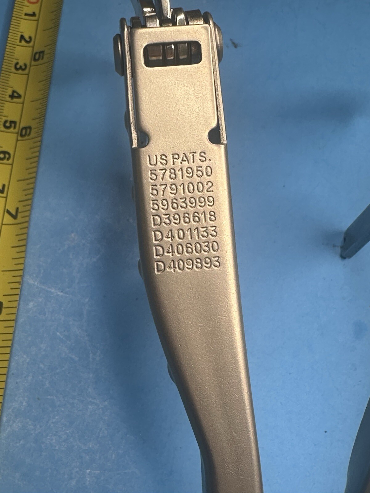 Vintage Schrade Tough Multi Tool Pliers and Other Tools with Sheath USA #468