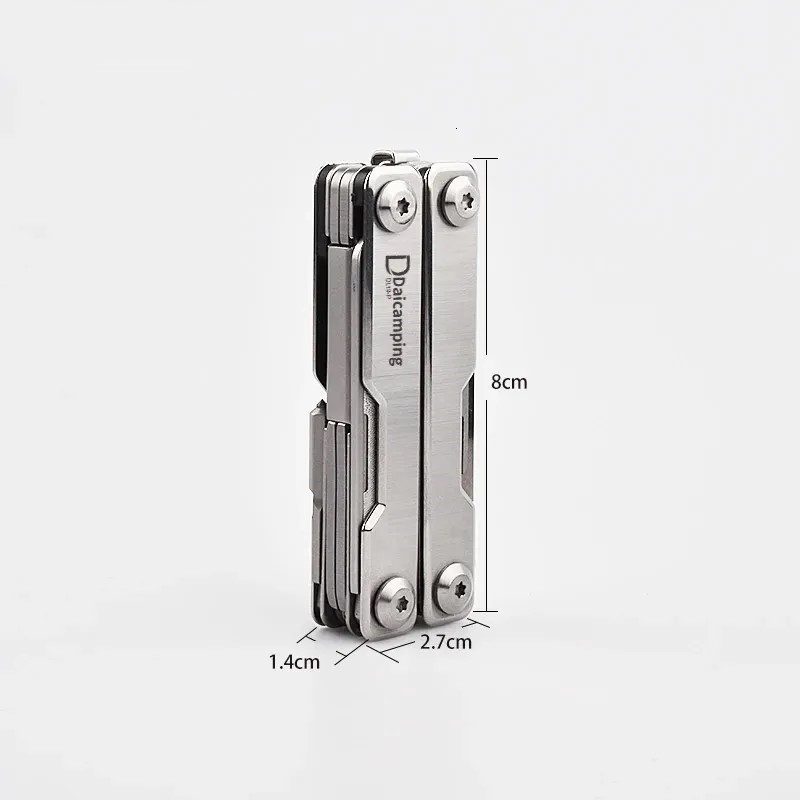 Daicamping DL19/DL19P Multi Tool Folding Pocket Knife Sheath Scissors Pliers
