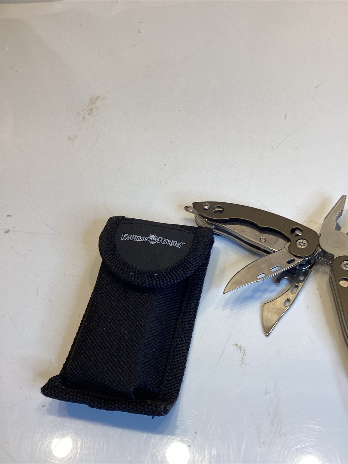 NEW Mini Multitool Multi Tool, Hoffman Richter SKU- TWMULTI with Black Case #A1