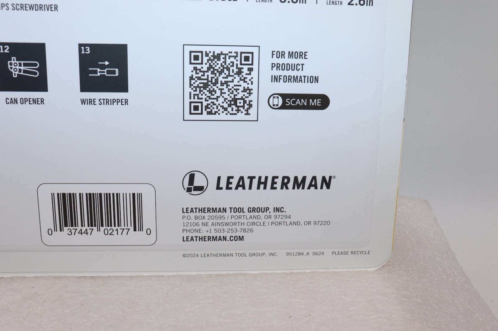 LEATHERMAN BOLSTER 13 TOOL MULTI-TOOL W/SHEATH NIB! 25 YEAR WARRANTY MADE USA