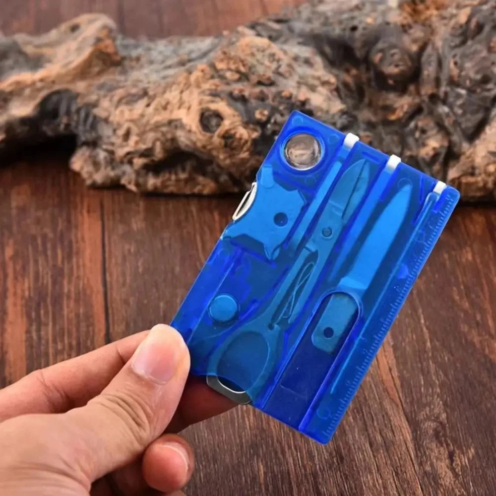 12 in 1 Ultra Thin Multi Tool Card Durable Outdoor EDC Multipurpose Gadget
