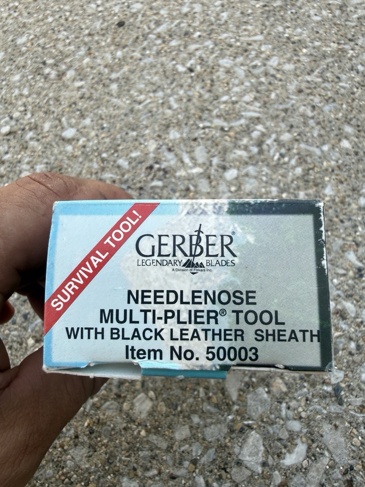 GERBER USA 50003 Needlenose Plier Multi-Tool w/ Sheath -New Old Stock w/ Rust