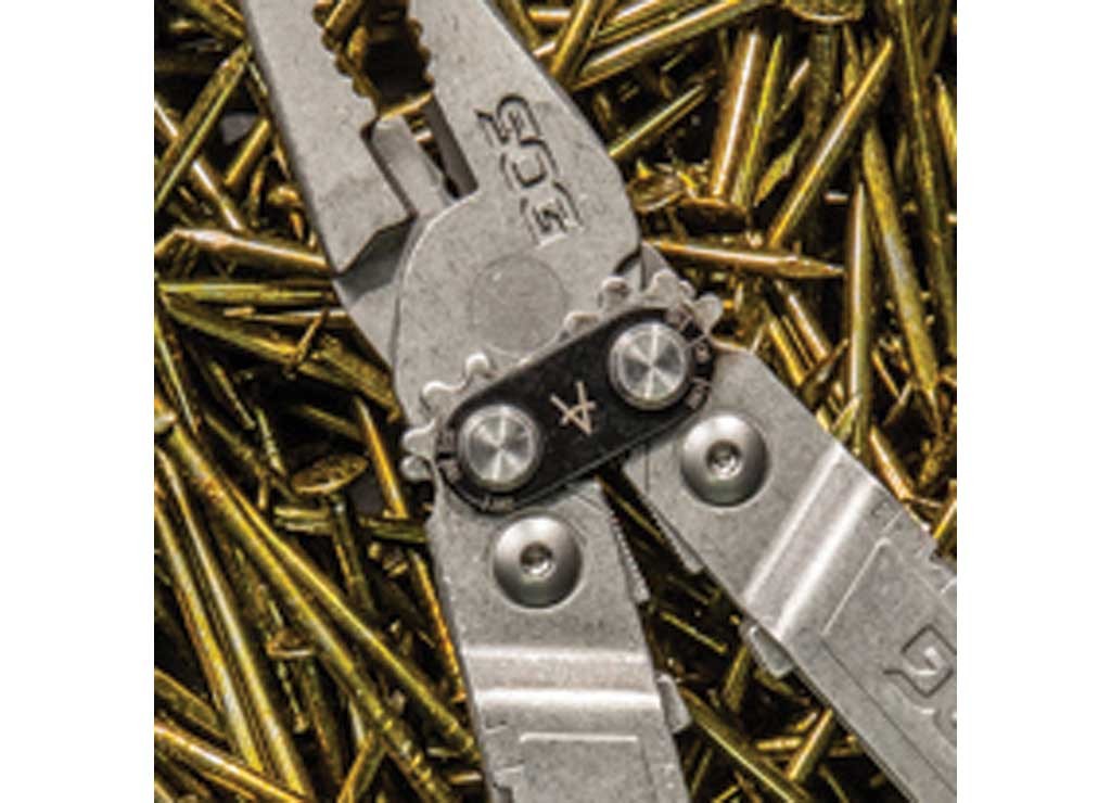 SOG SOG-PA1001-CP PowerAccess Stainless Steel Multi-Tool 18 Tools, Stone Wash