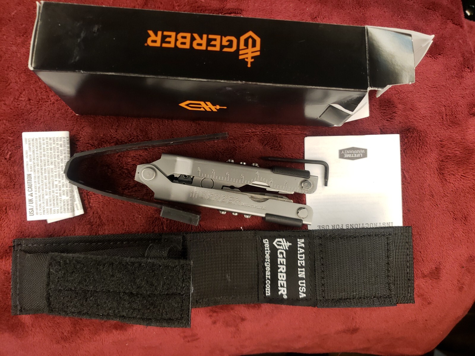 New Gerber Multi-Plier 600 Blunt Nose G07500GN MP600