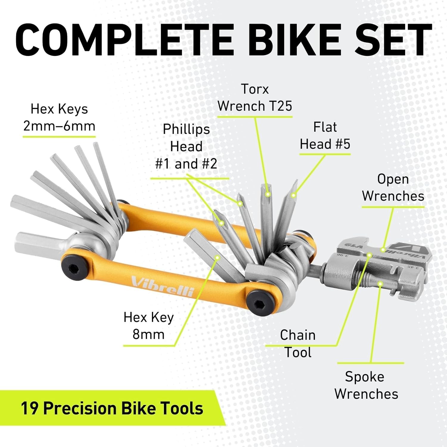 Bicycle Multitool with Carry Case
