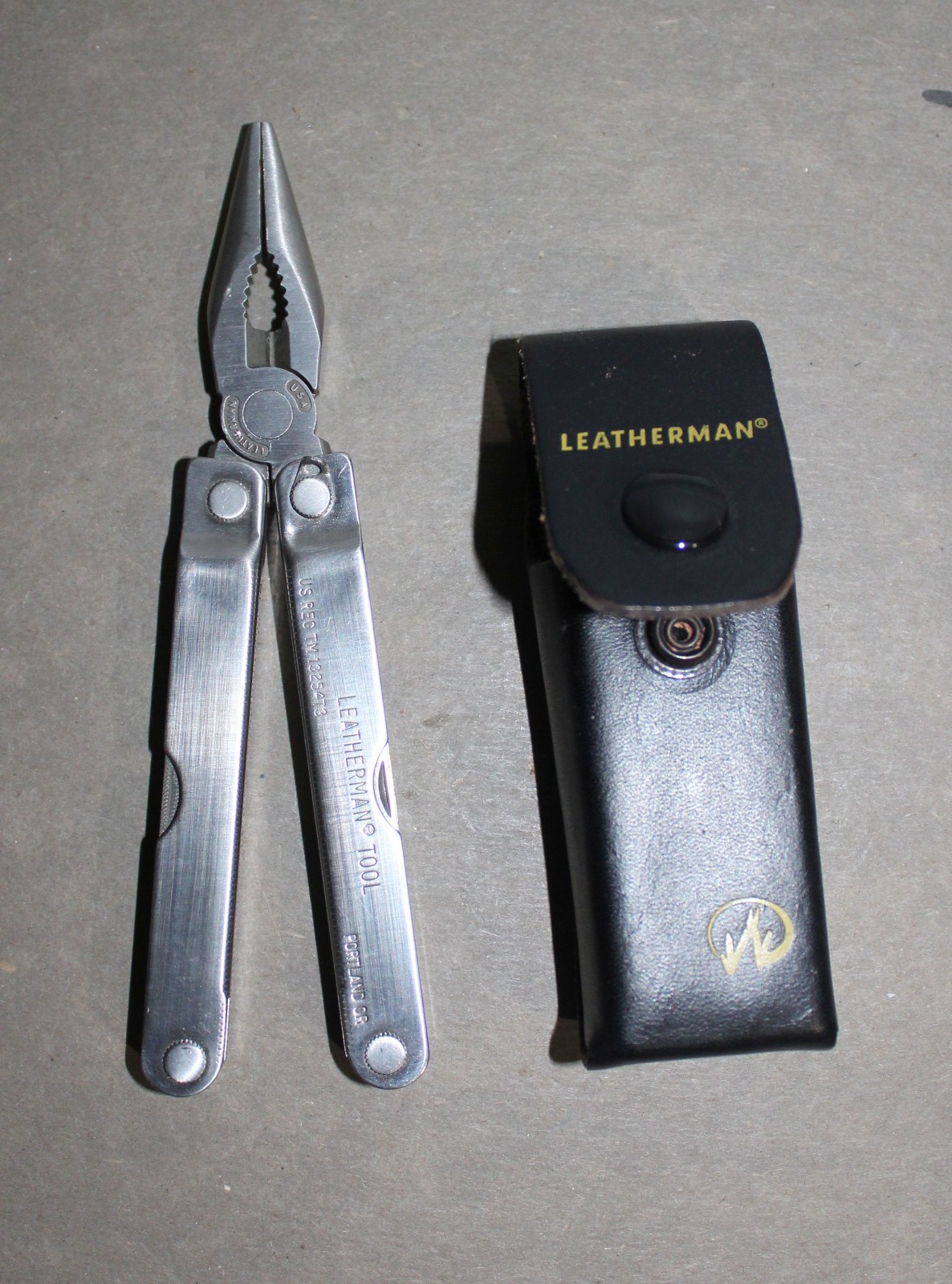 Leatherman Tool With Belt Holder