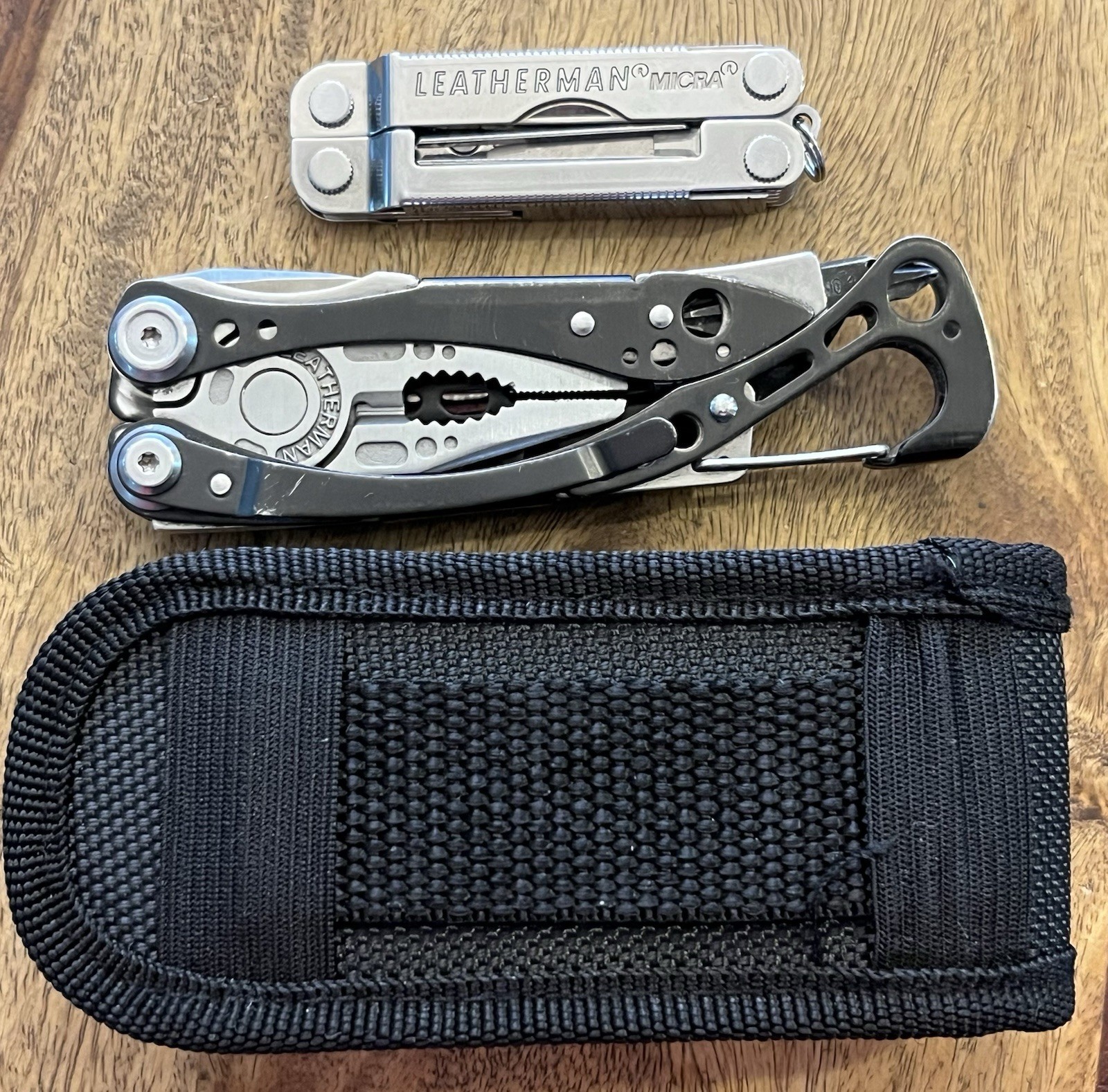 02/2021 Leatherman Skeletool CX MultiTool 154CM Blade w/Sheath & MICRA (Lot Of 2