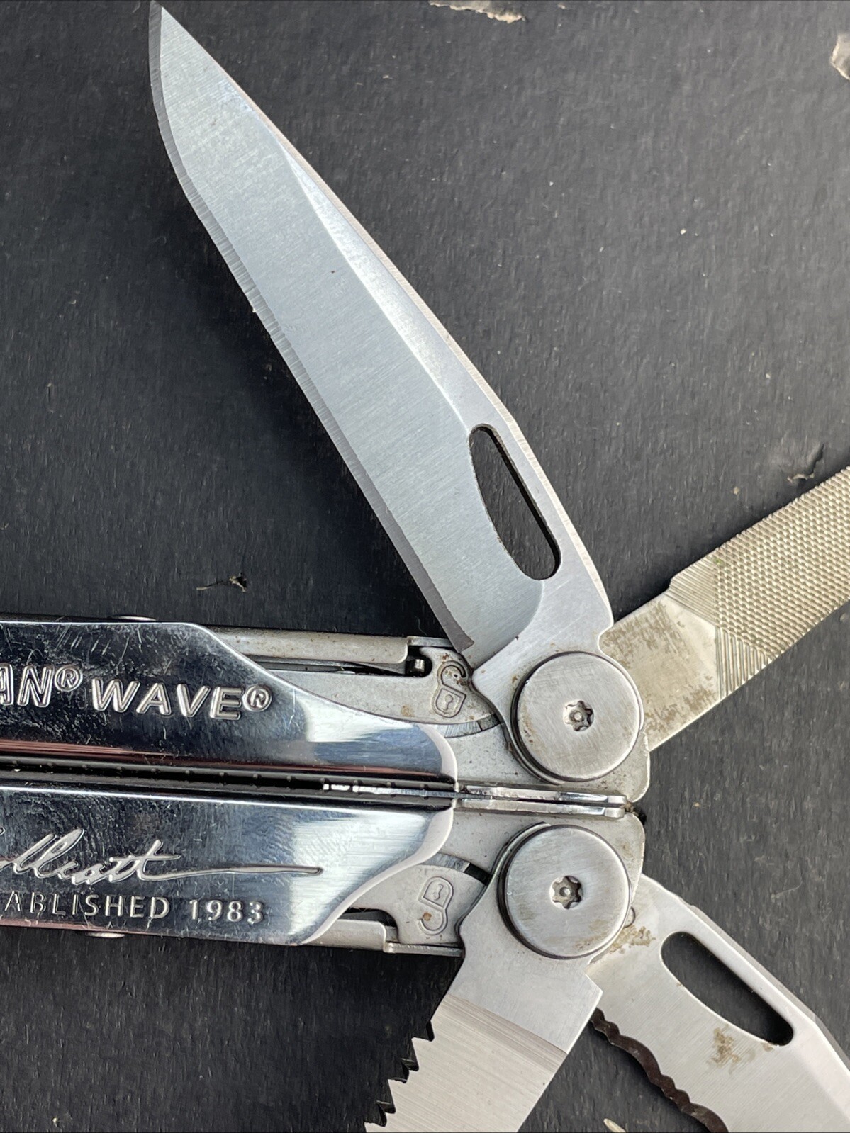 25th Anniversary Leatherman Wave 2008 Limited Edition multitool w/Heritage sheat