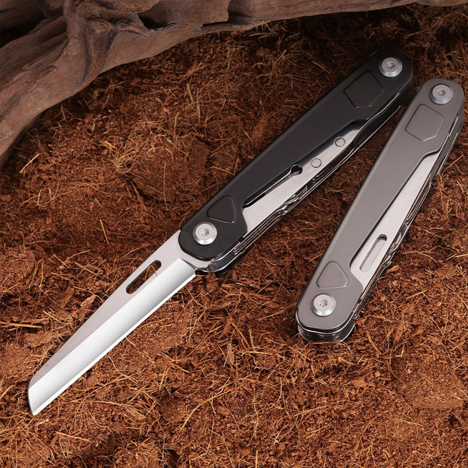 Multitool, 9in1 Pocket Tool, Stainless Steel Multi Tool with Scissors, Bottle Opener…