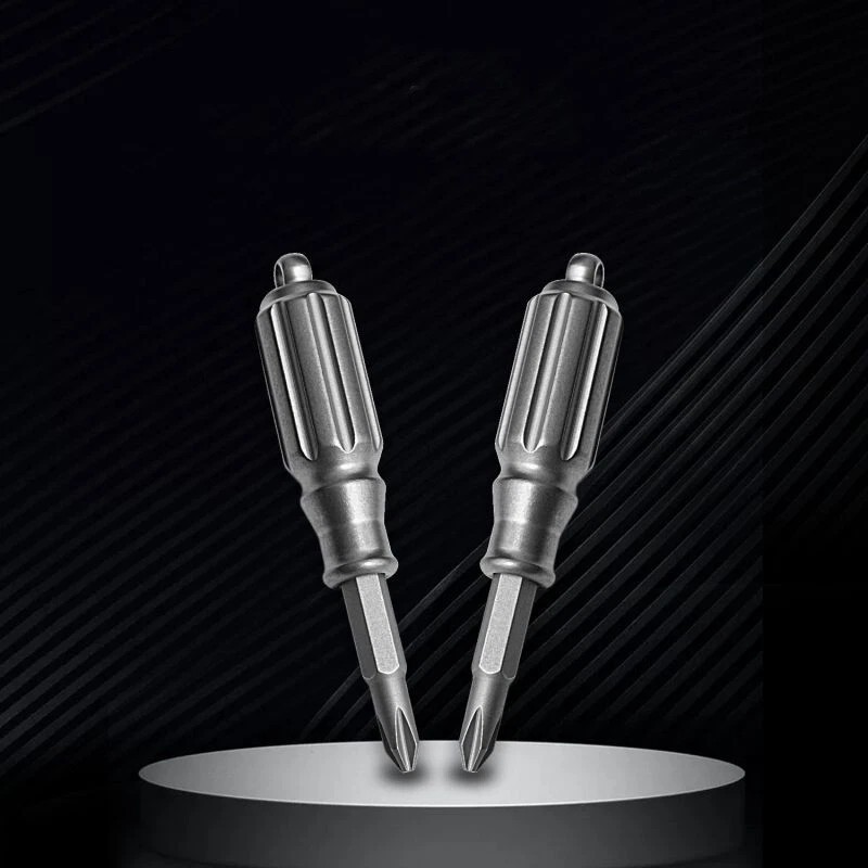 EDC Mini Titanium S2 Steel Screwdriver Portable Keychain Outdoor Pocket Tool