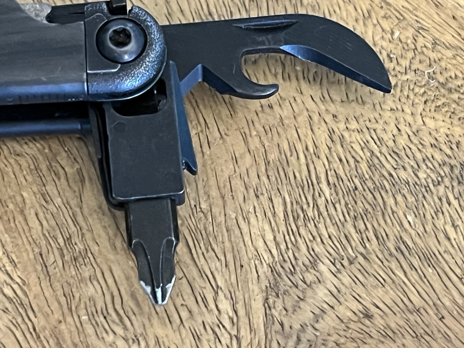 2021 Leatherman Wave Plus Black Oxide Multi-Tool EXCELLENT!!! w/Beautiful Sheath