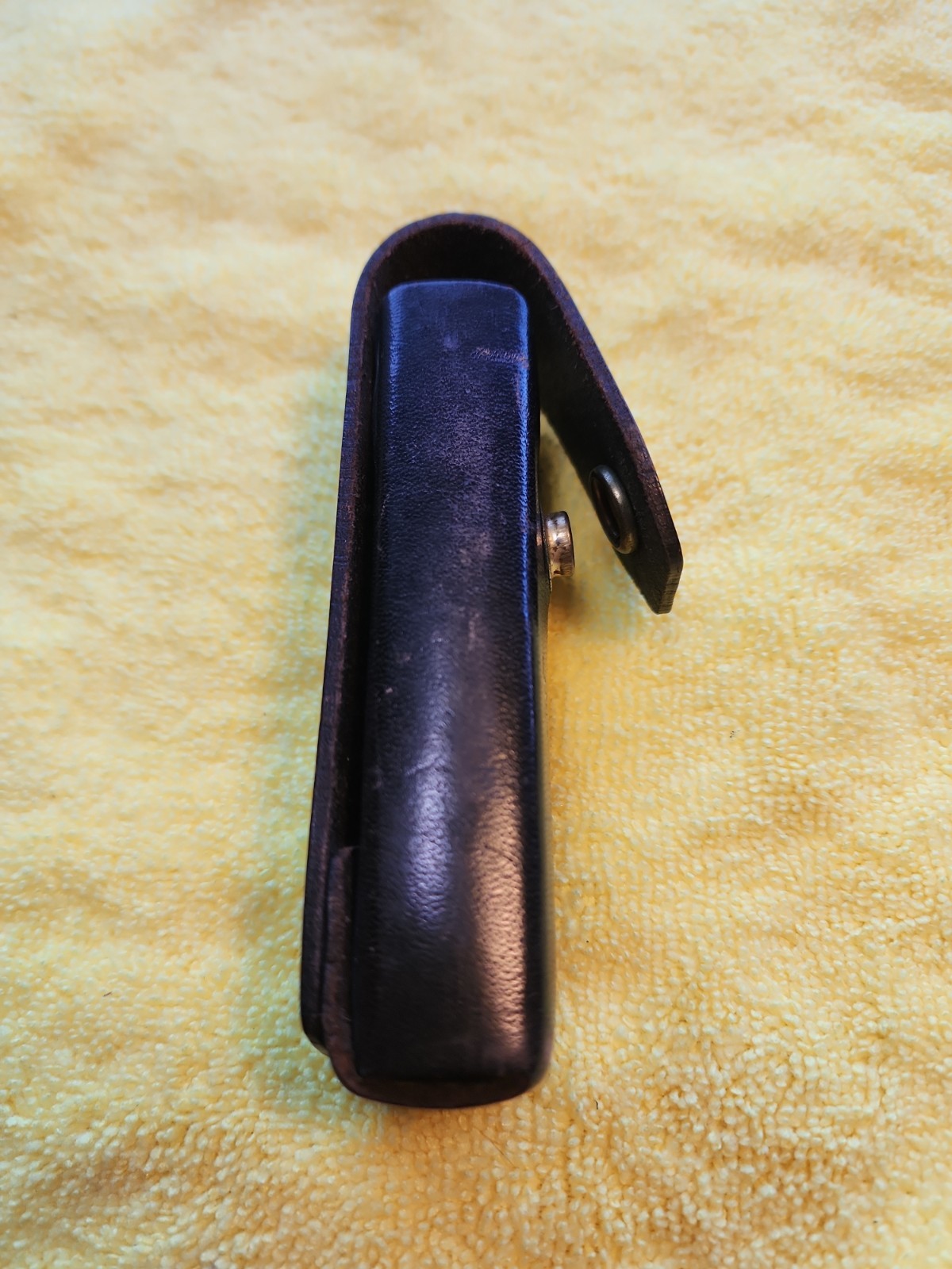Vintage Leatherman Super Tool Pat Pending with Leather Sheath Super Nice