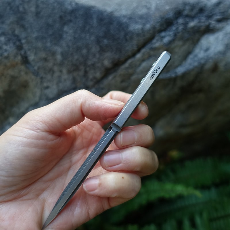 N690 Steel Ice Pick Pry Bar EDC Multi Tool Survival Gear