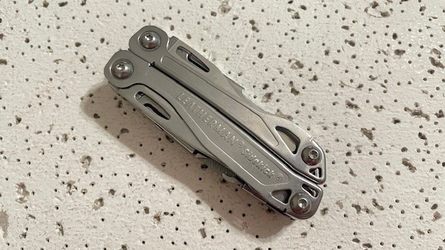 Leatherman Sidekick Stainless Steel Silver Multi Tool Folding Knife, Saw, Pliers