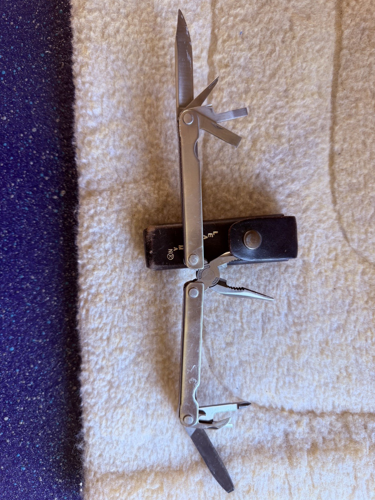 Vintage Original Leatherman PST Multi-Tool Portland OR MADE IN USA w/Case