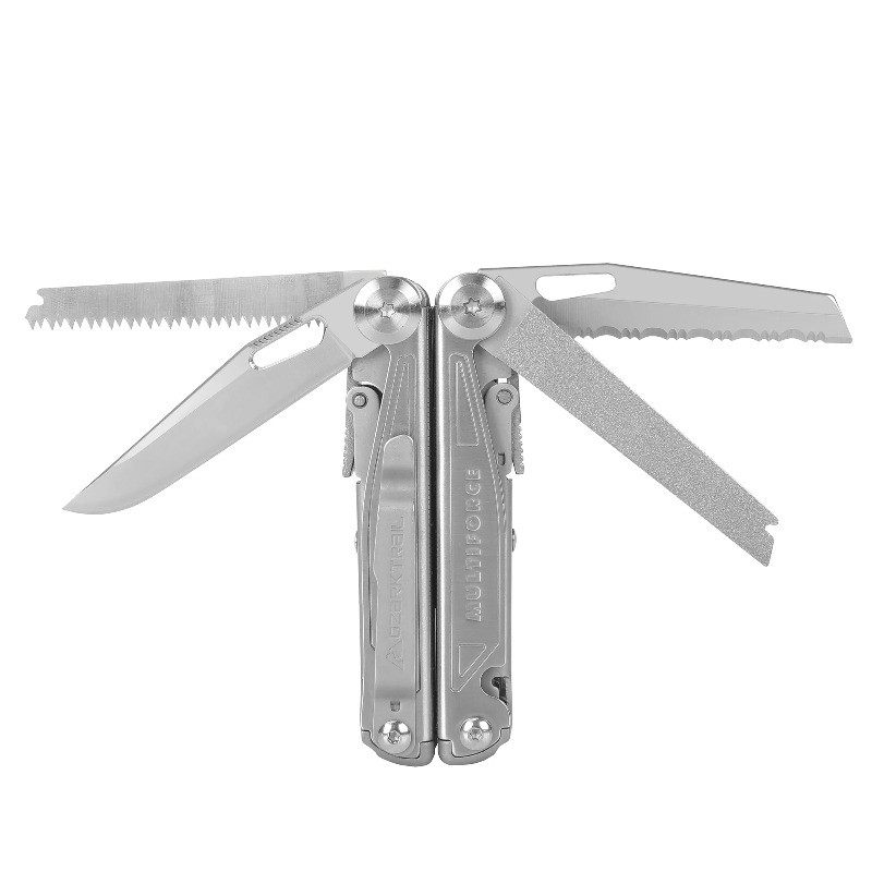 Ozark Trail Multiforce 18-in-1 Premium Multi-Tool, Stainless Steel