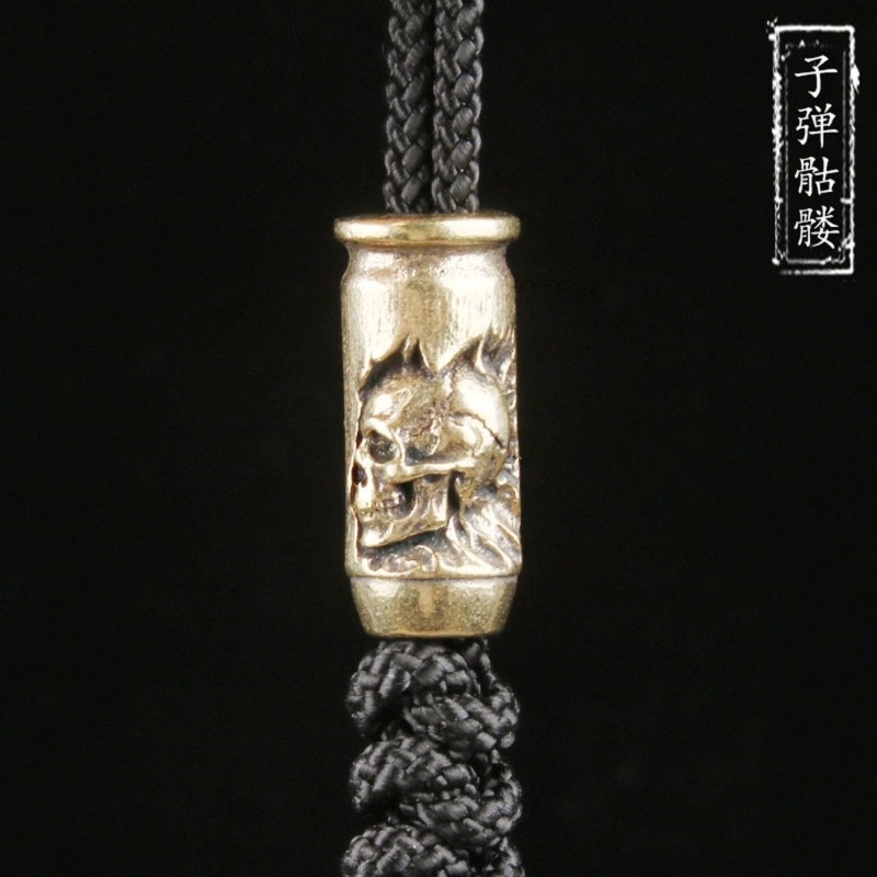 Cutter Lanyard Bracelets Skull Bead Paracords Bead Unique Cutter Lanyard Beads