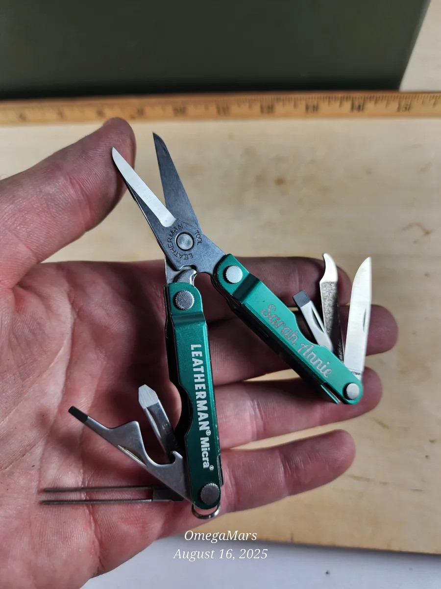 Leatherman Micra Green #8 Light usage