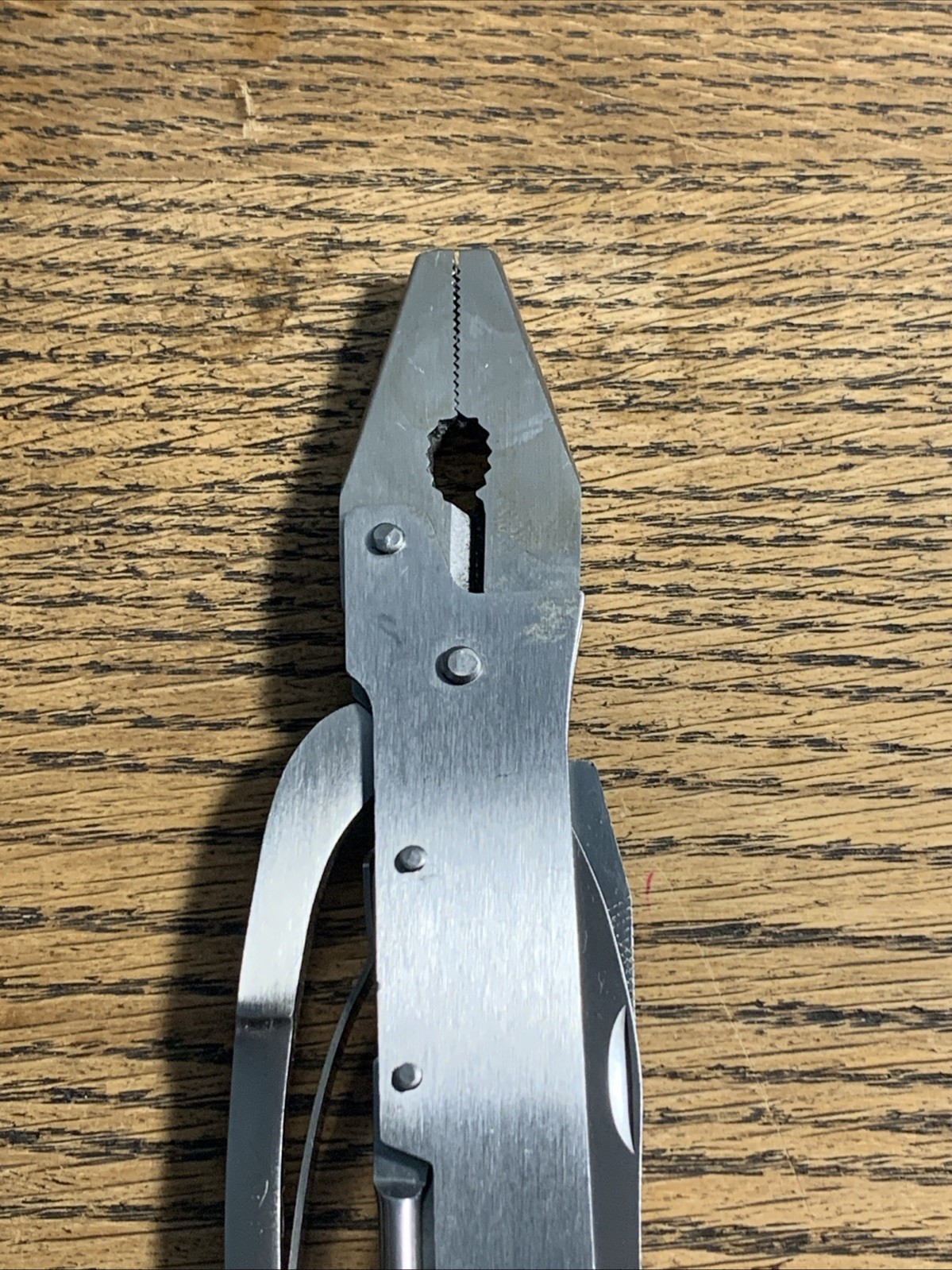 Silver Toned New Multi Tool with Black Case New Never Used