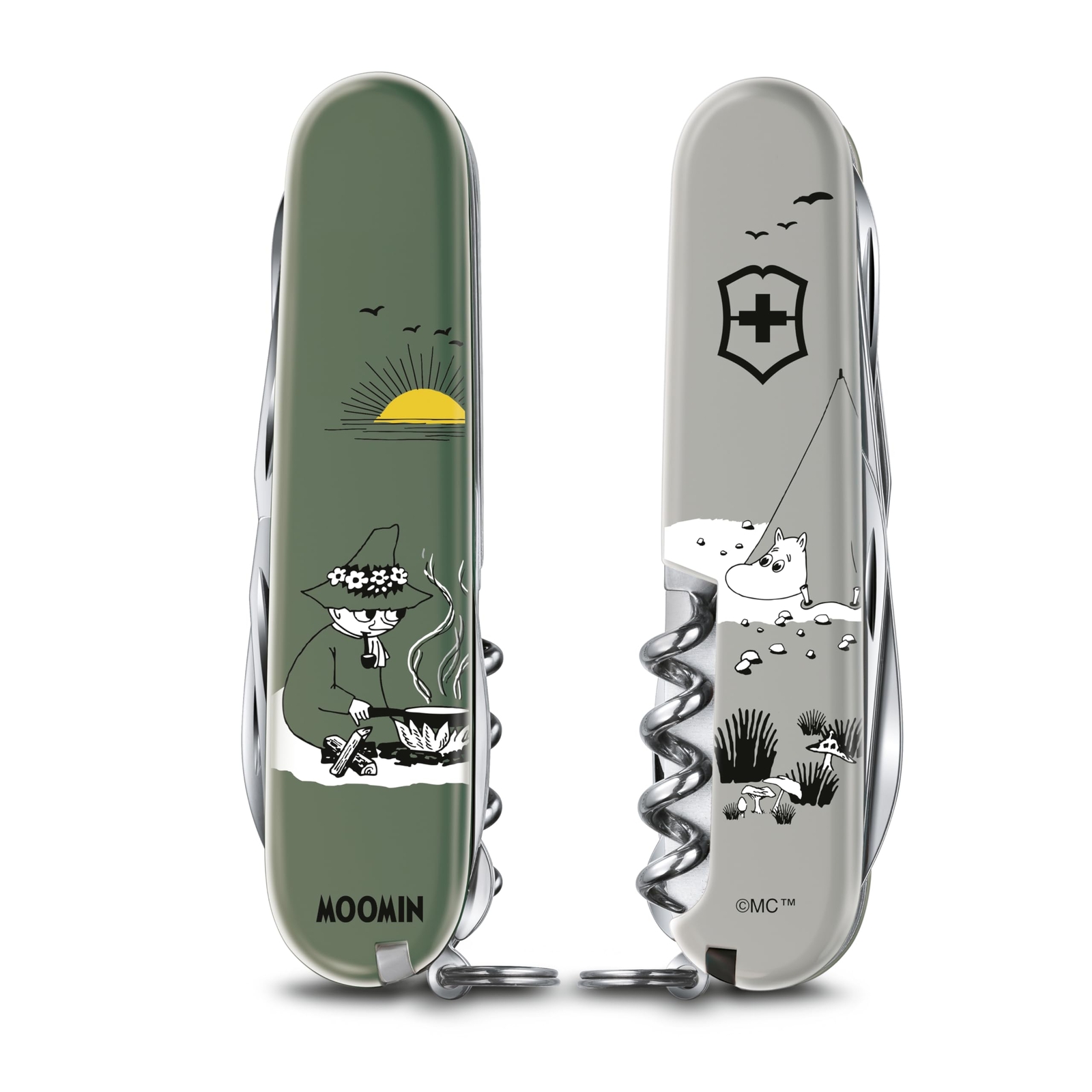 VICTORINOX Moomin camp Swiss-Made Multi-Tool with 14 Functions Pocket Knife