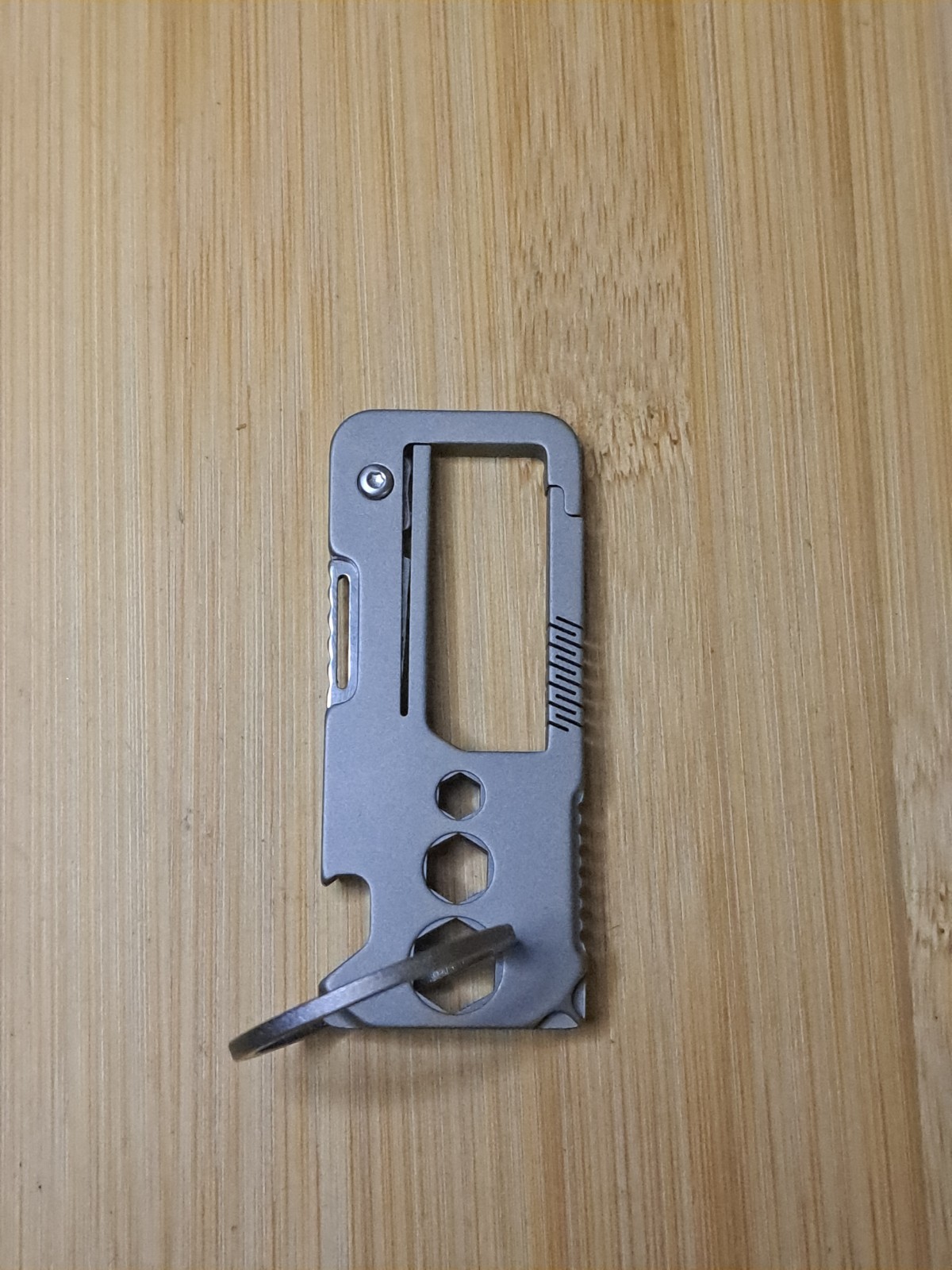EDC Titanium Carabiner Multi-Tool