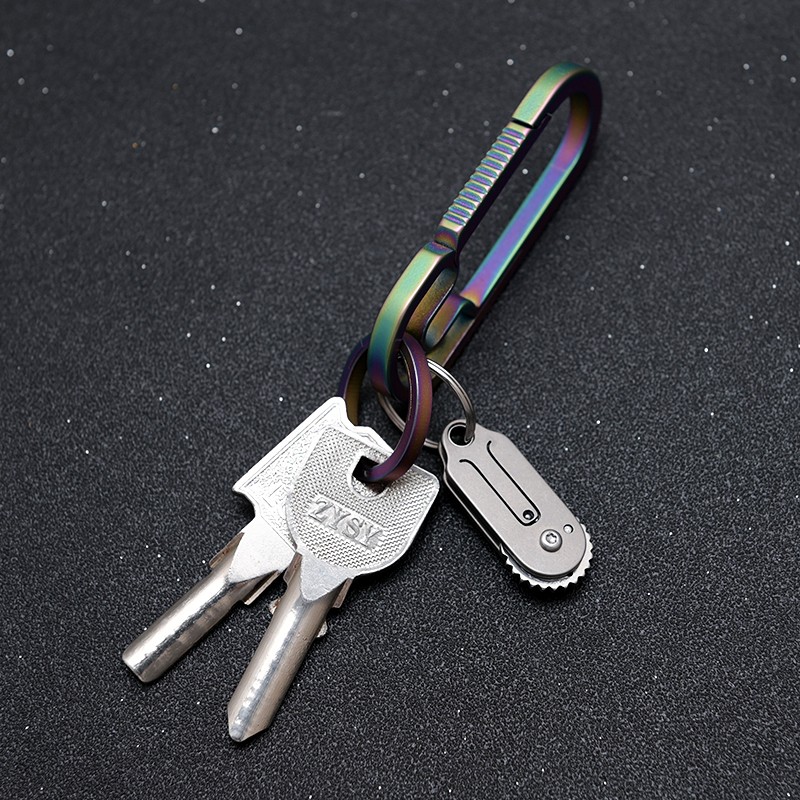 Titanium alloy Pocket EDC Tool Keychain/Survival/Emergency