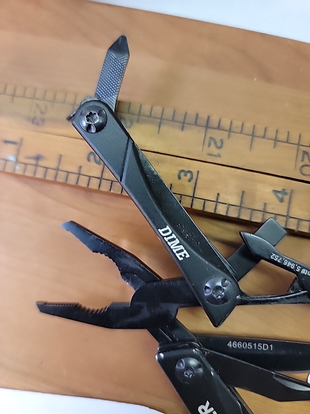 Gerber Dime Black On Black Multi-tool Pocket Knife