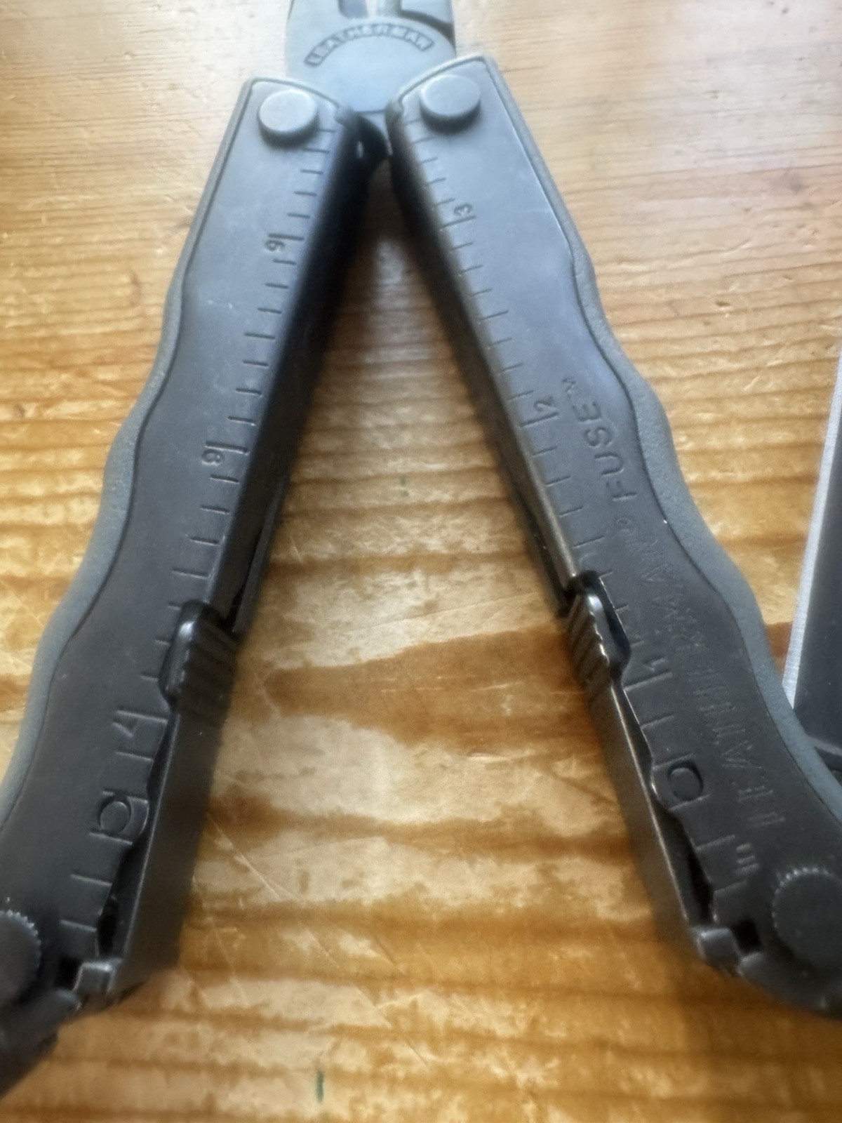 Rare Leatherman Fuse Black Oxide Multitool Great Condition