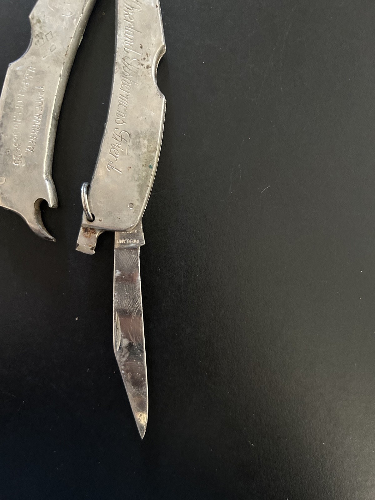 Overland Fisherman’s Friend Pliers Multitool w/ Leather Sheath No. 583425