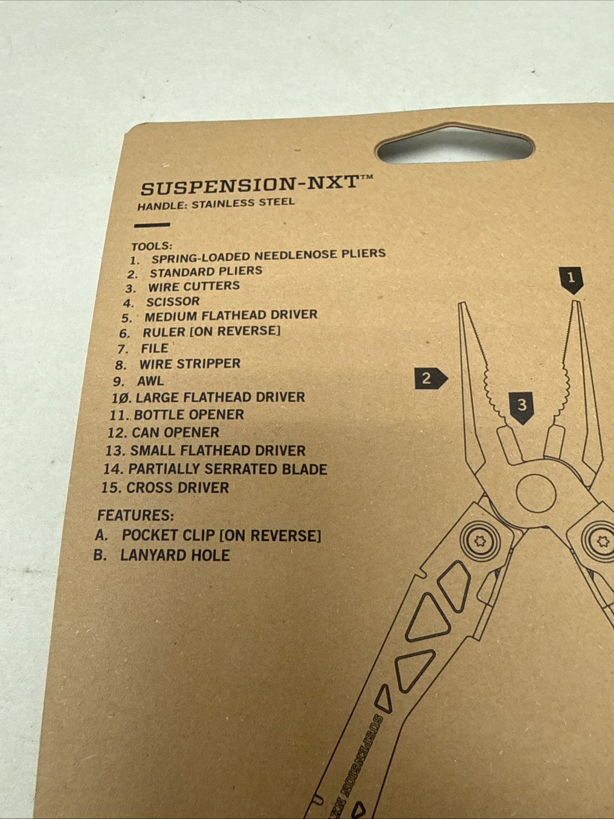 Gerber Suspension NXT Multi-Tool Multiplier Military Pocket Plier 15 Tools