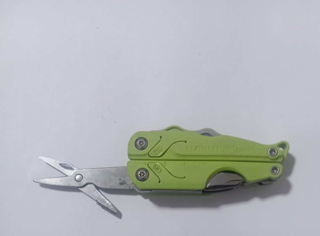 🔥🔥🔥 Leatherman Leap Green Multi Tool Retired Very Rare