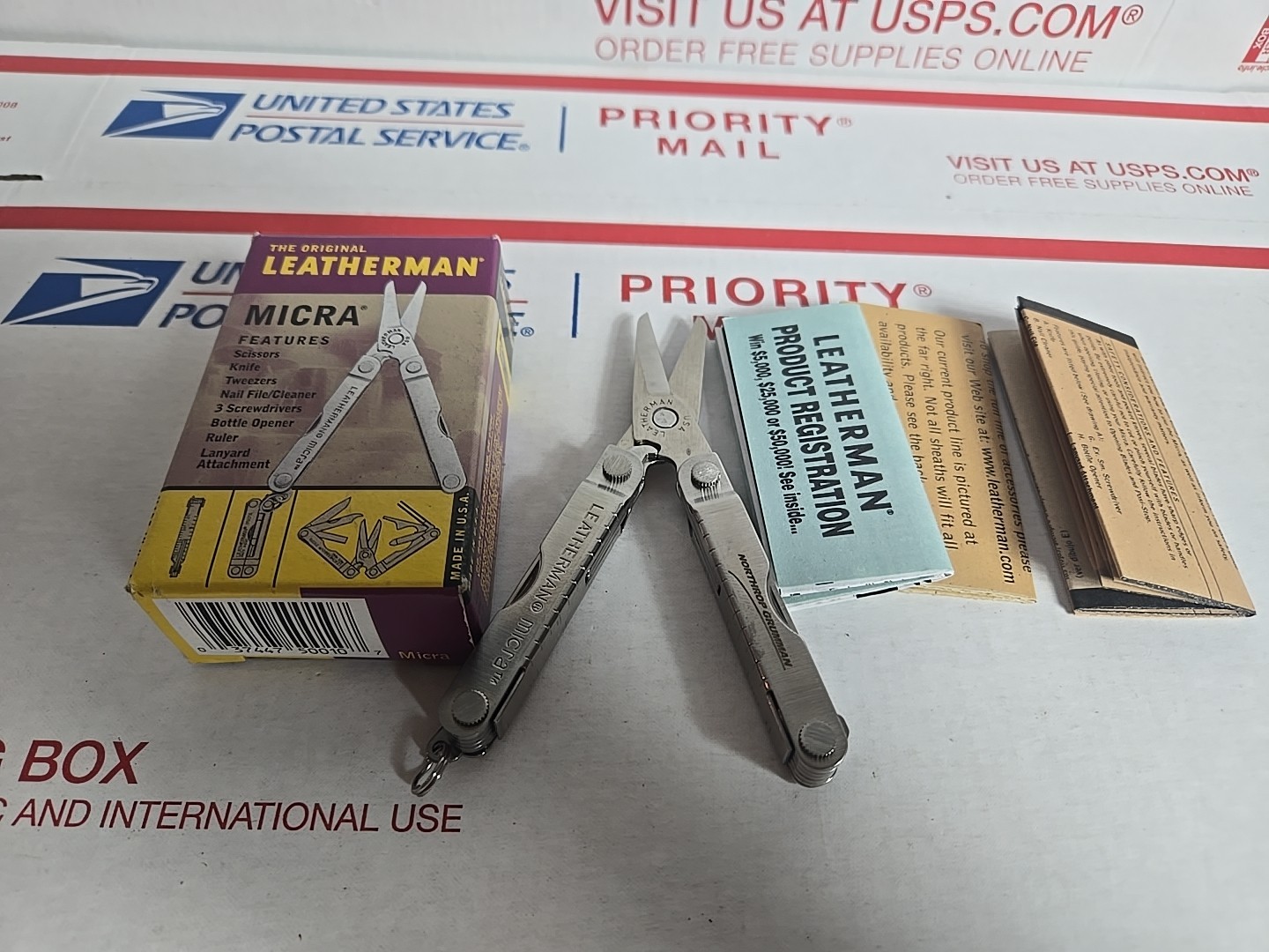 The Original Leatherman Micra Advertising Northrop Grumman Original Box, New
