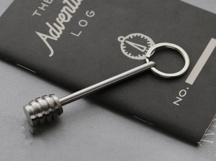 1 Piece Key Chain Pendant Beads Pendants Stick EDC Multifunctional Tools