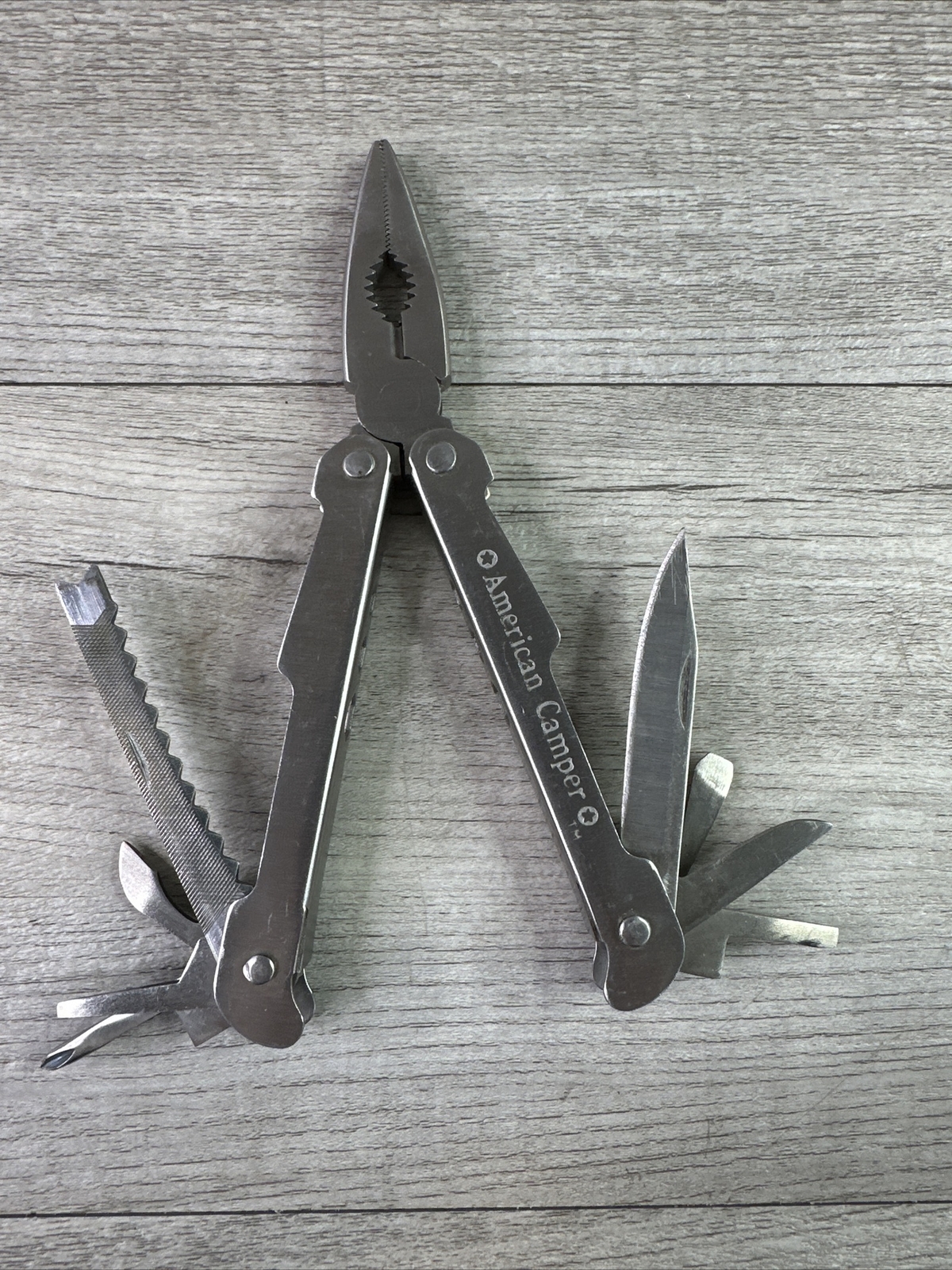 American Camper Stainless Steel Multi Tool Foldable