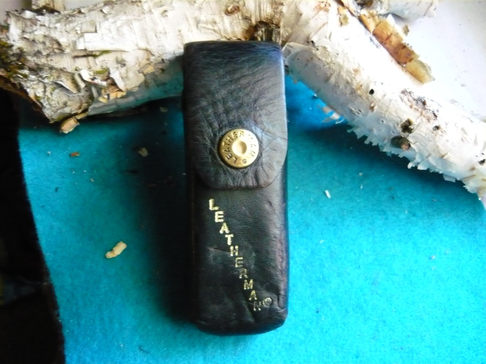 ***Leatherman Crunch Sheath, Leather, SHEATH ONLY NO TOOL***