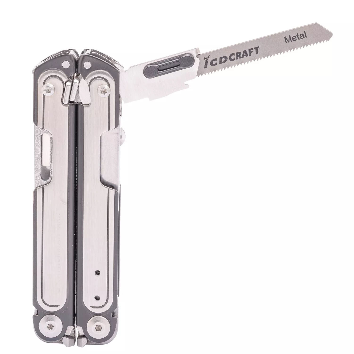 Stainless steel Saw T-Shank Holder with Thumb Grip for Leatherman Free P4 ARC