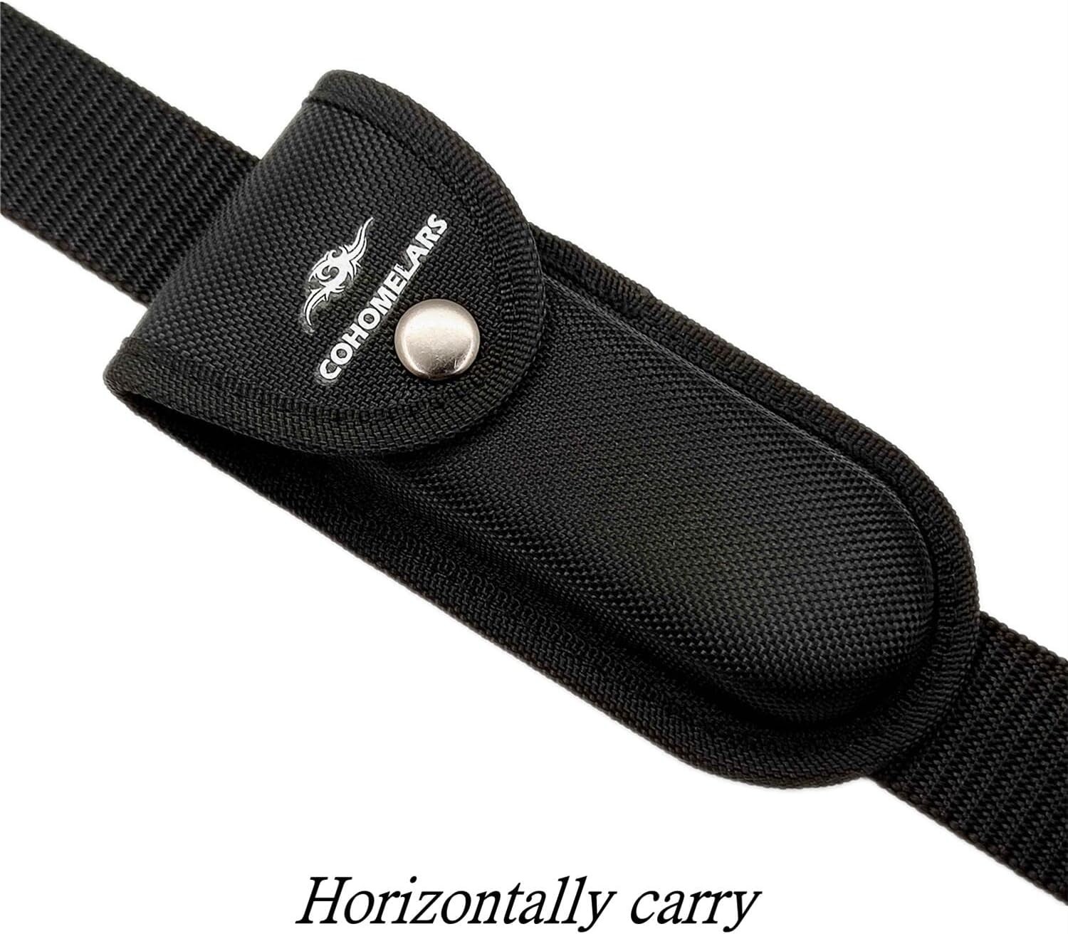.Multitool Belt Sheath for Leatherman Gerber Nylon Knife Pouch Snap Closure