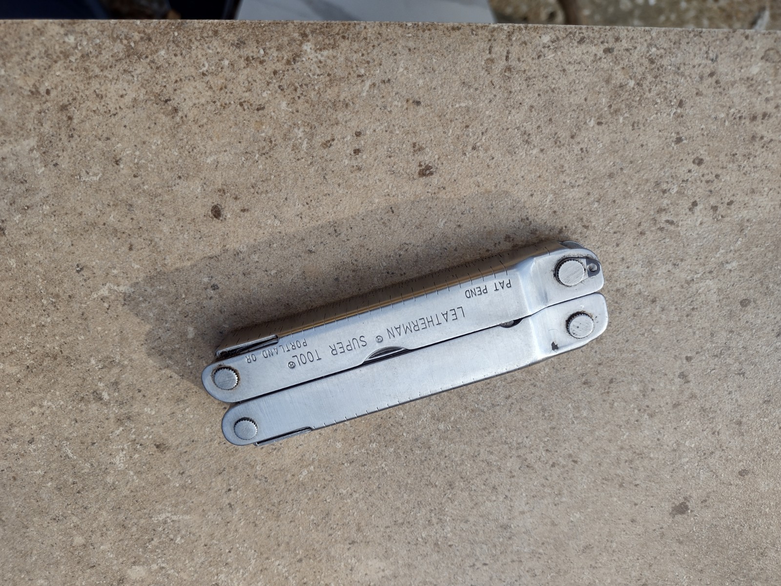 Vintage Leatherman Super Tool PAT PEND Portland OR USA Used/Good No Sheath