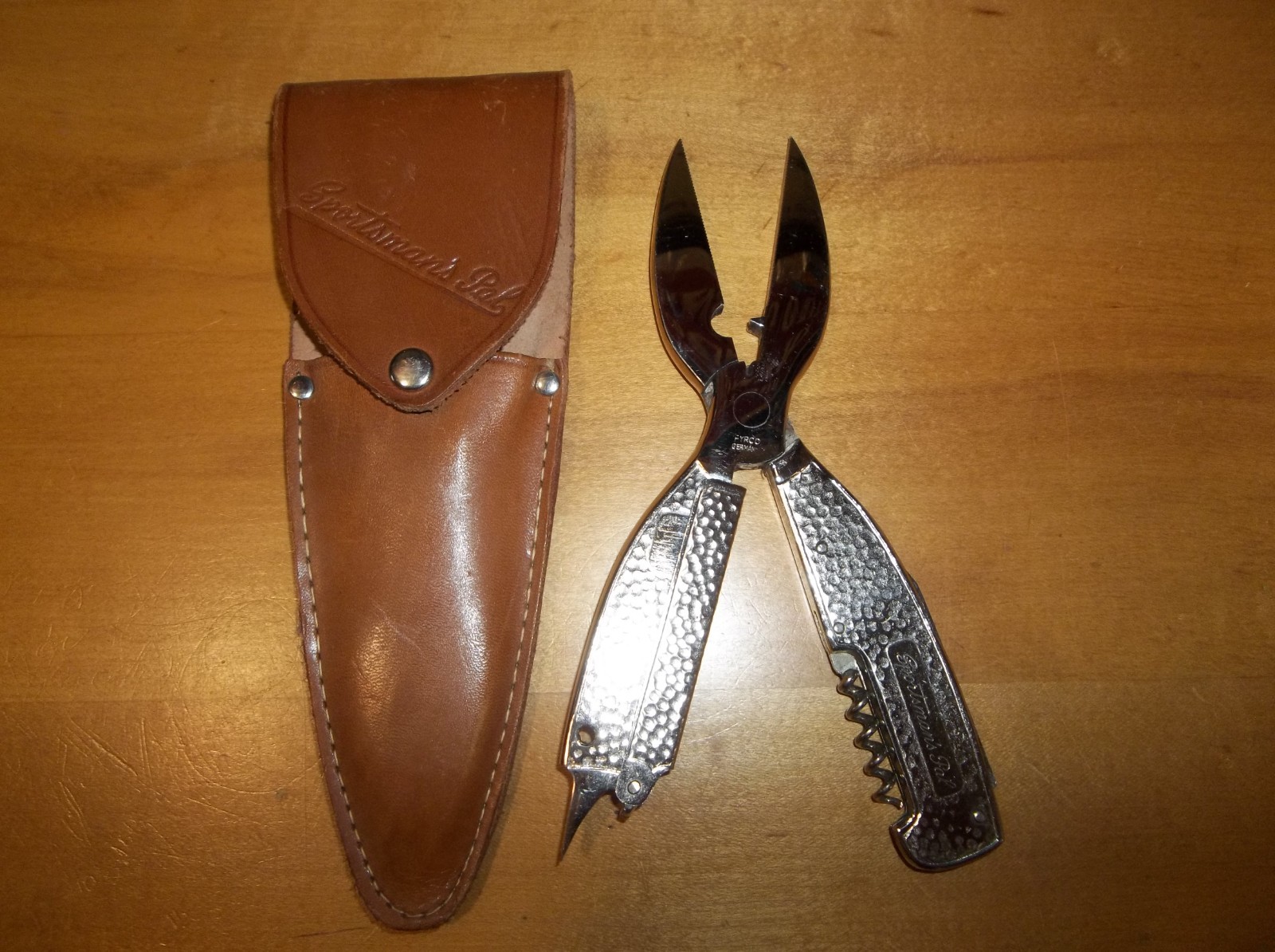 Fyrco Sportsman’s Pal Multi Tool With Sheath Made In Germany